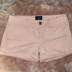 American Eagle Pink midi shorts Size 2